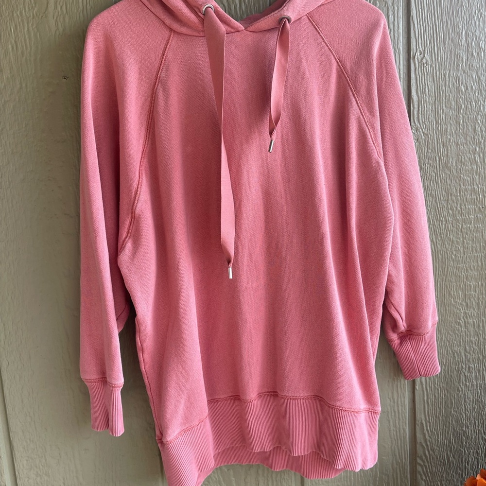 AE Oversized Hangout Hoodie small Pink